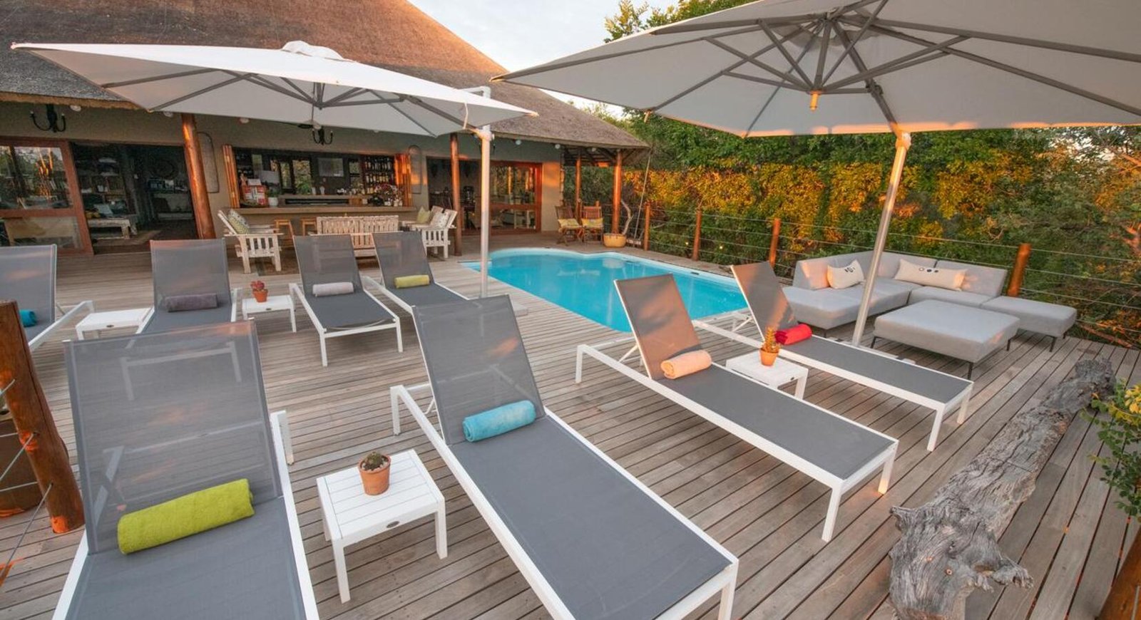 Sausage Tree Safari Camp, the pool
