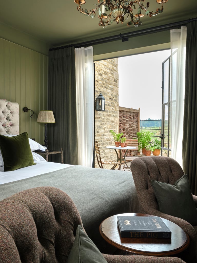 The Pig-in the Cotswolds, rooms