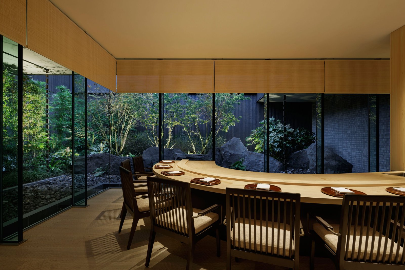 Nagasaki Marriott Hotel, at the table