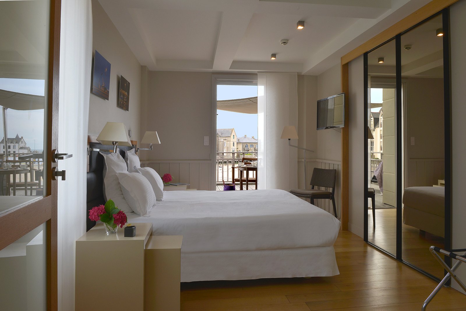 Hôtel Restaurant L'Océan vue Mer, rooms