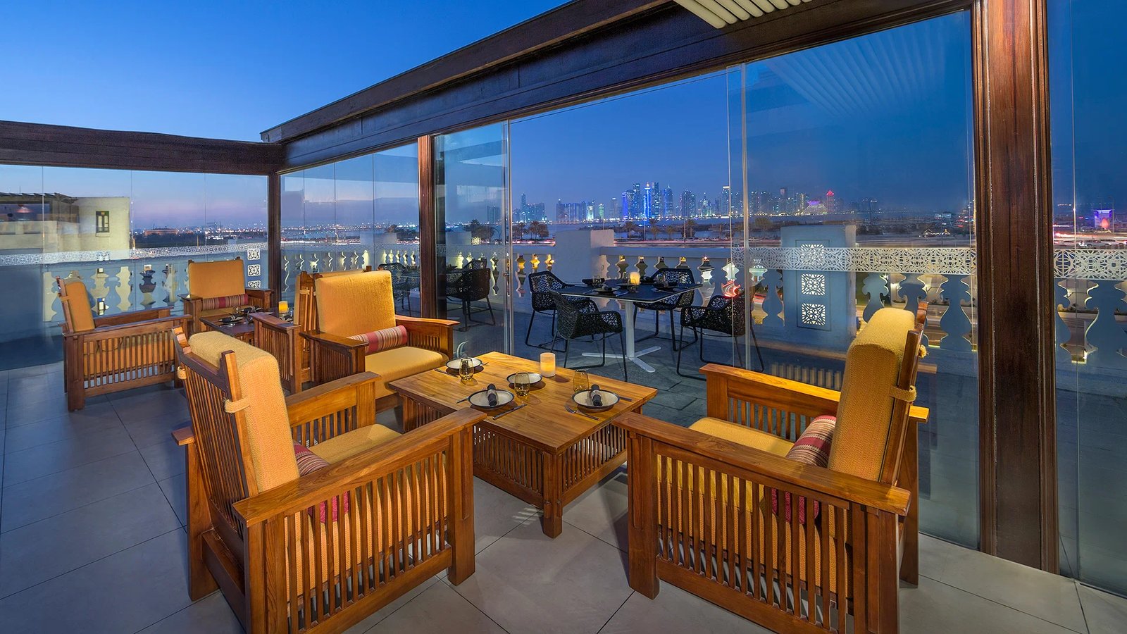 Souq Waqif Boutique Hotels by Tivoli, at the table