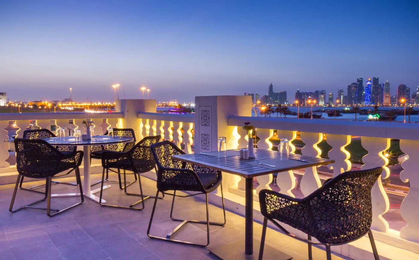 Souq Waqif Boutique Hotels by Tivoli, at the table