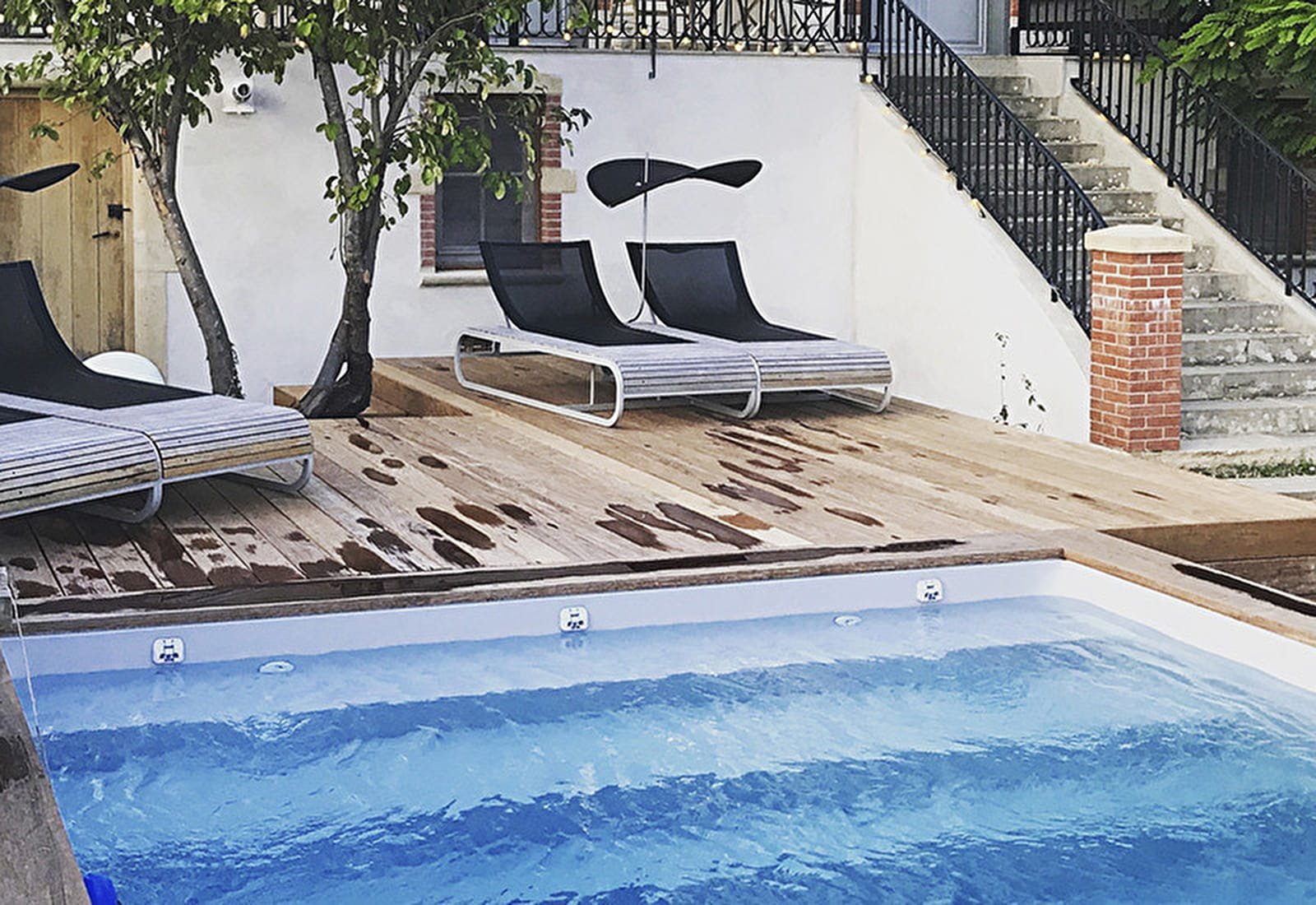 Maison TANDEM Arts & Design, the pool
