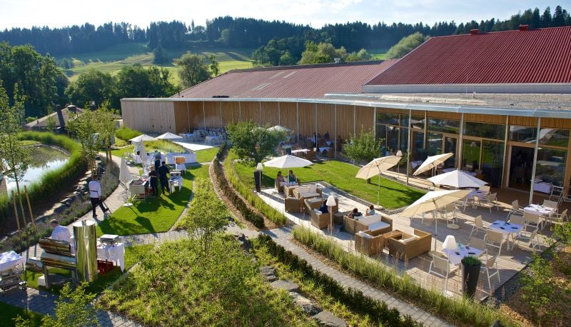 Tannenhof Sport & Spa, at the table