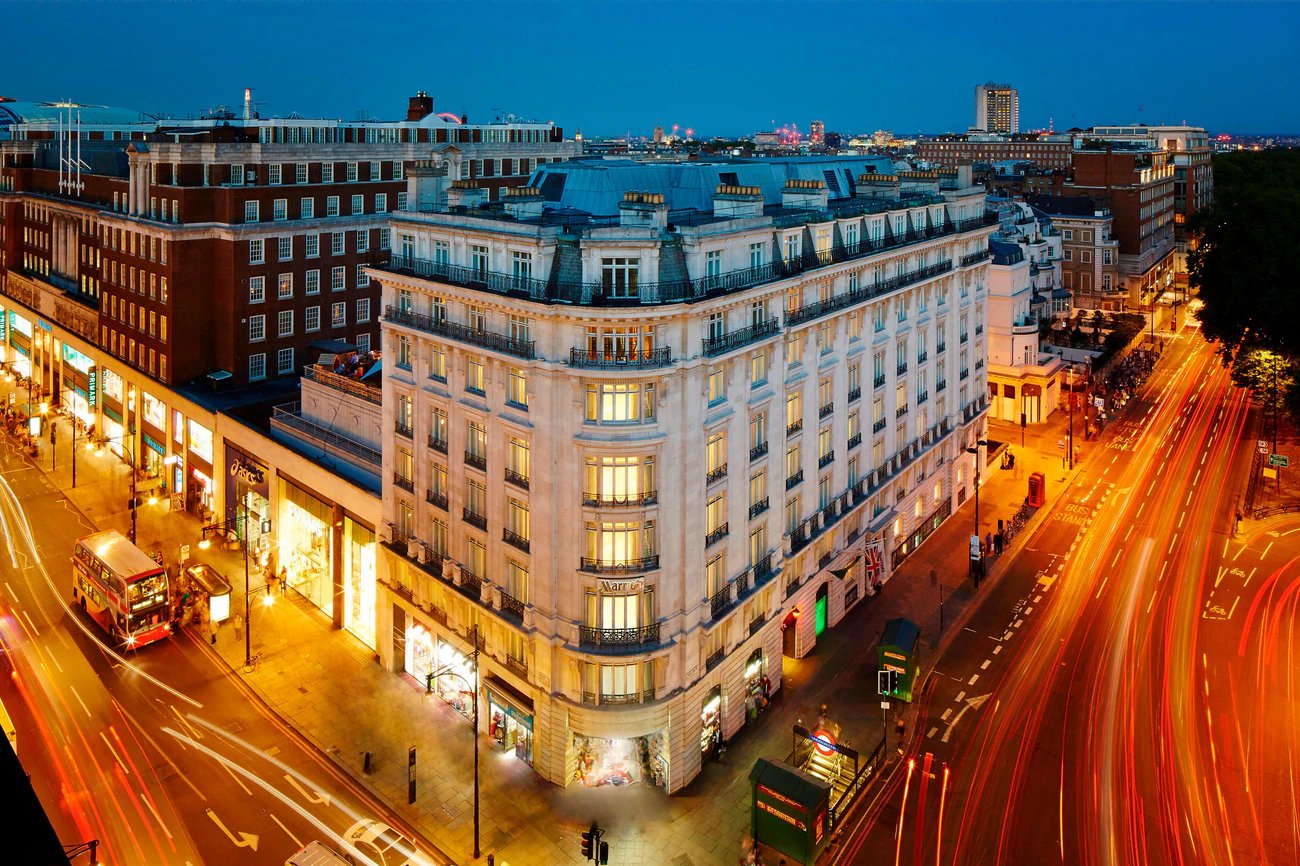 London Marriott Hotel Park Lane — backstory