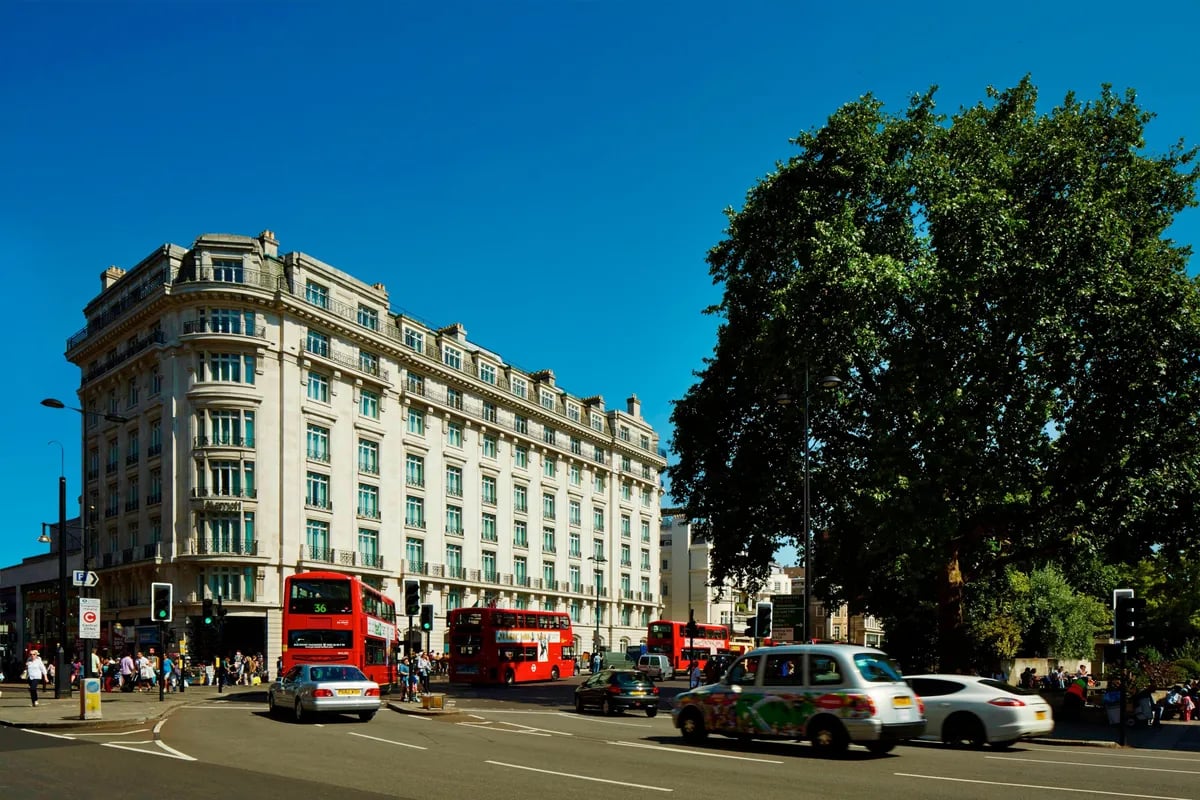 London Marriott Hotel Park Lane — backstory