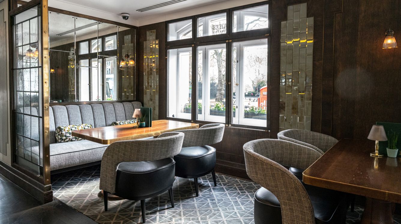 London Marriott Hotel Park Lane — eat & drink