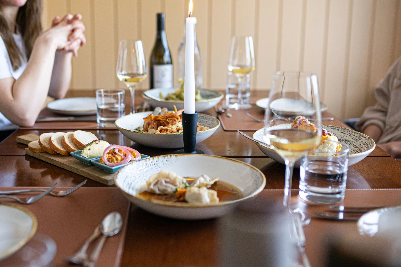 Seehotel Töpferhaus, at the table