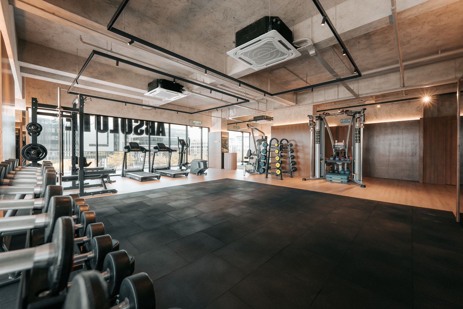 The LUMA Hotel, the gym