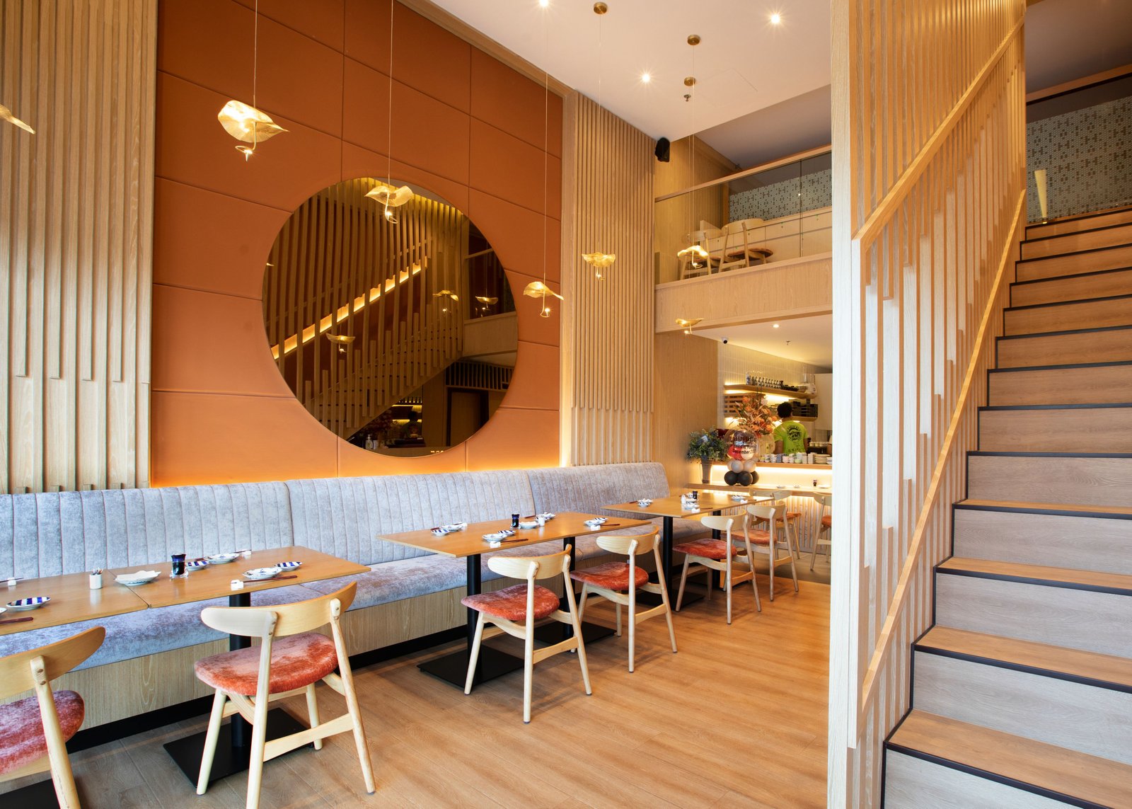 The LUMA Hotel, at the table