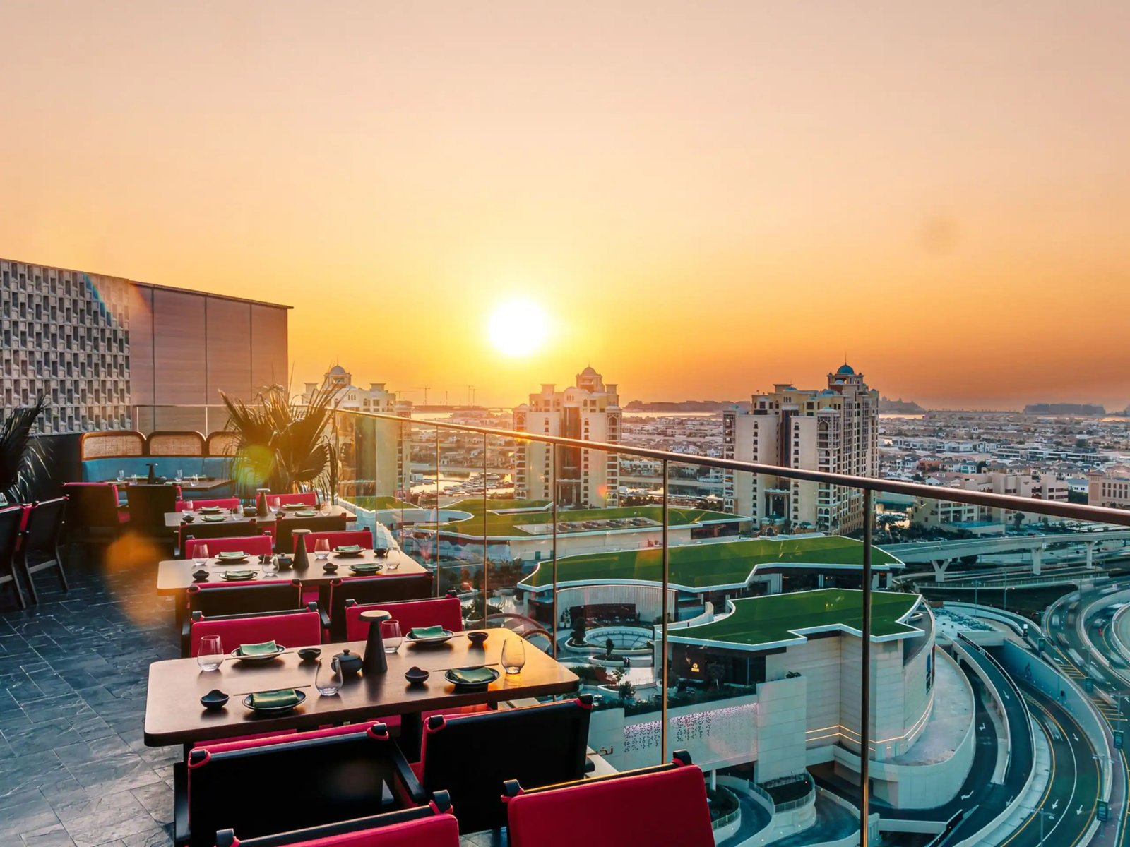 Andaz Dubai The Palm, by Hyatt, at the table