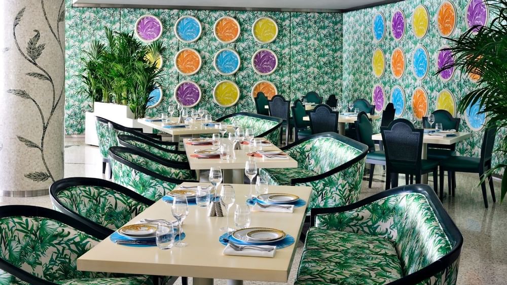 Palazzo Versace Dubai, giardino
