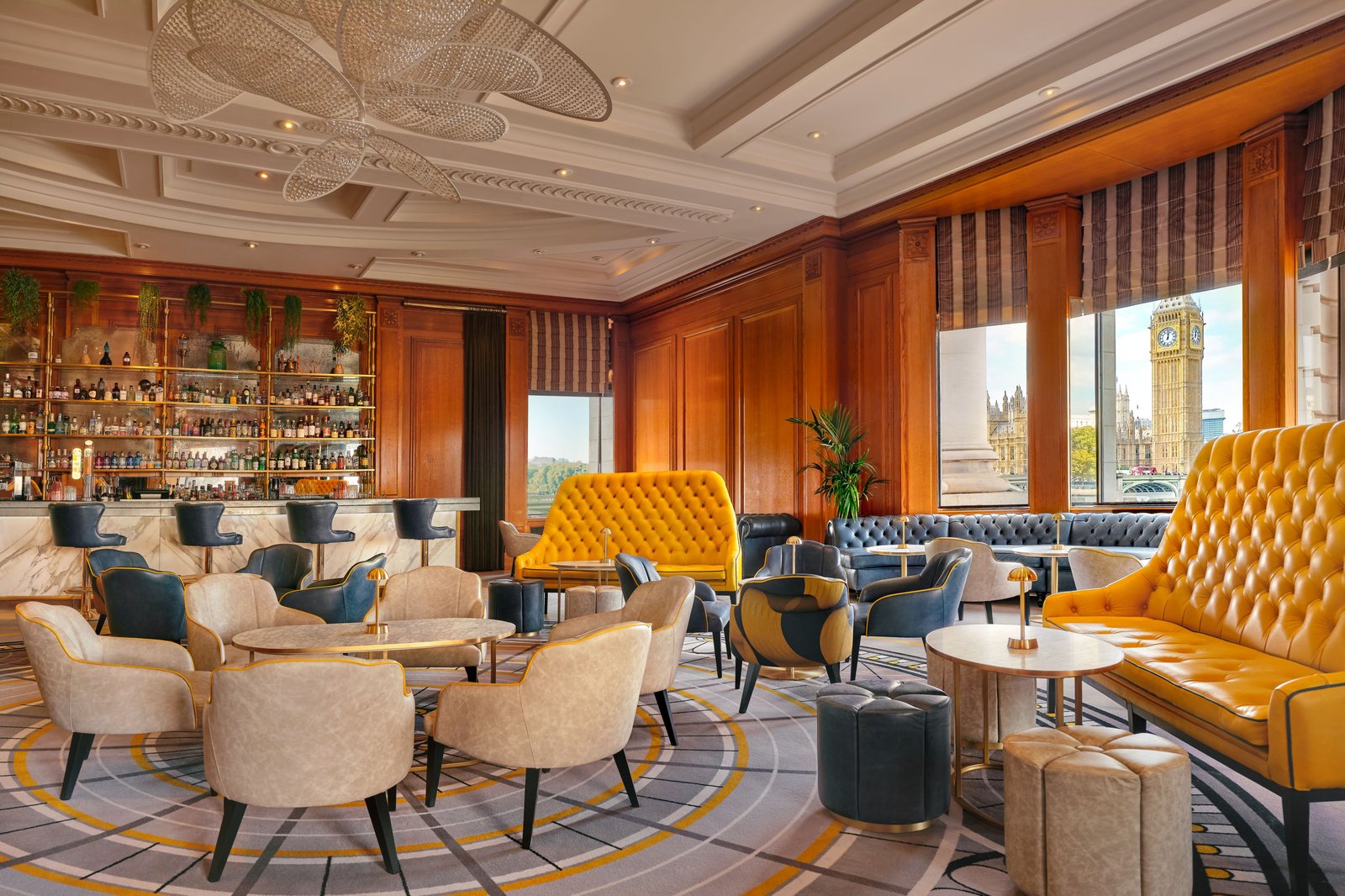 London Marriott Hotel County Hall, gillray's steakhouse & bar