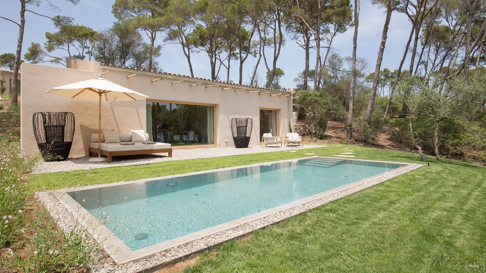 Pleta de Mar, the pool