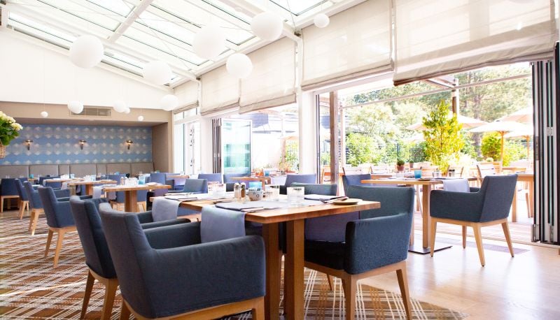 Aalernhüs Hotel & Spa, at the table