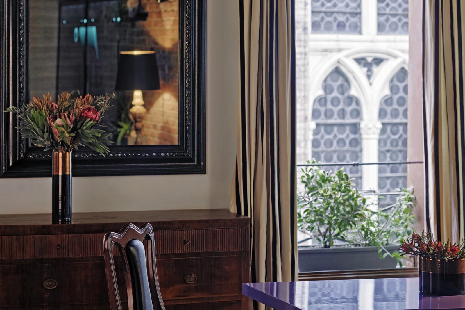 Bloom Boutique Design B&B, at the table
