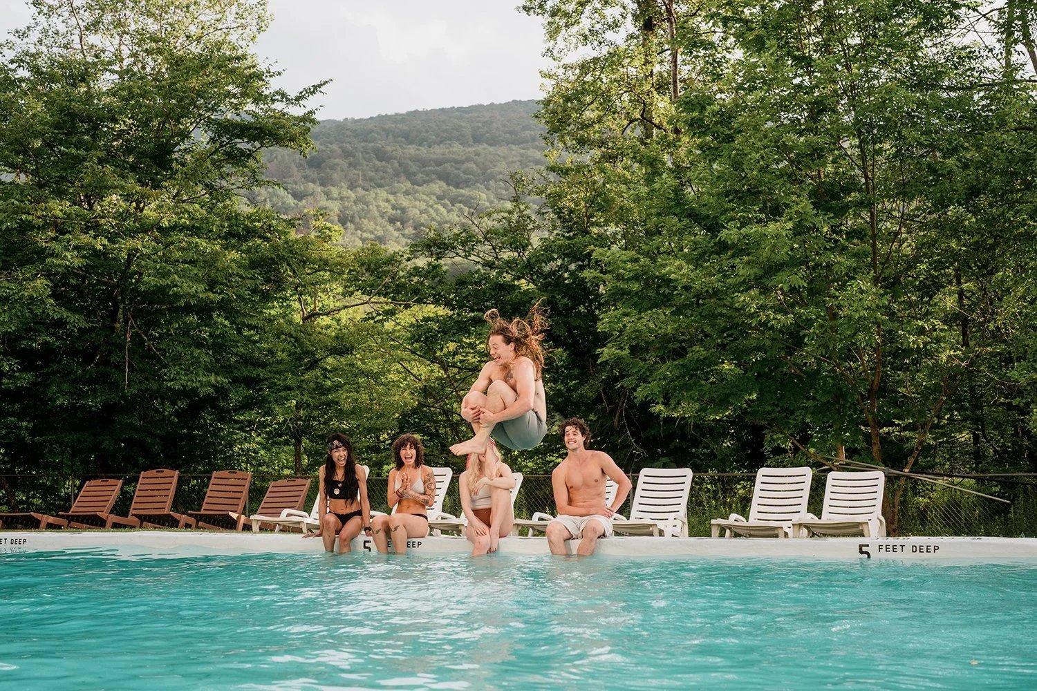 Urban Cowboy Lodge, the pool