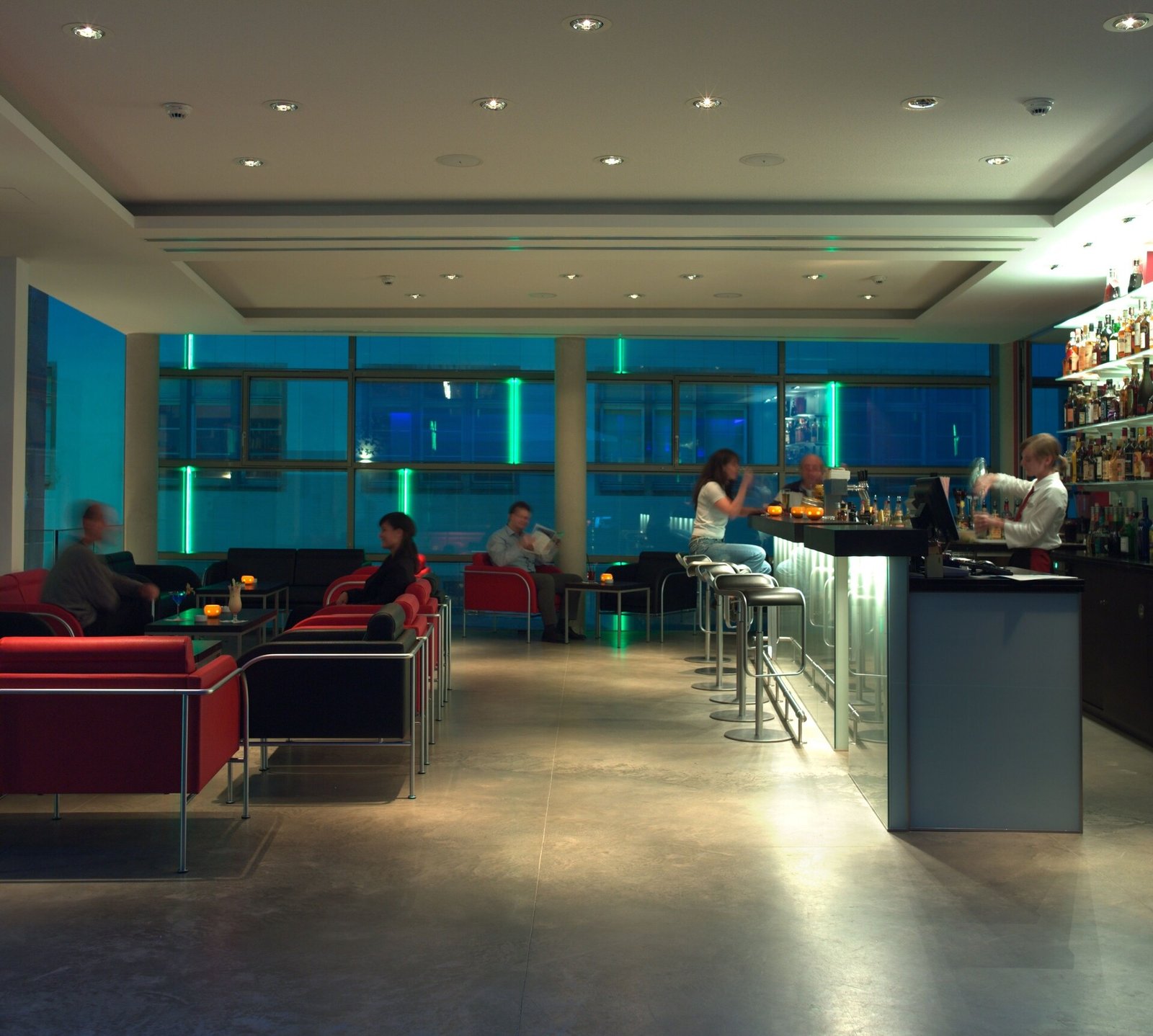 Arthotel Heidelberg, at the table