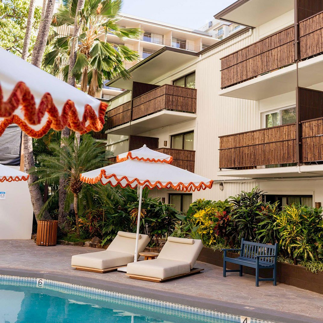 White Sands Hotel, the pool