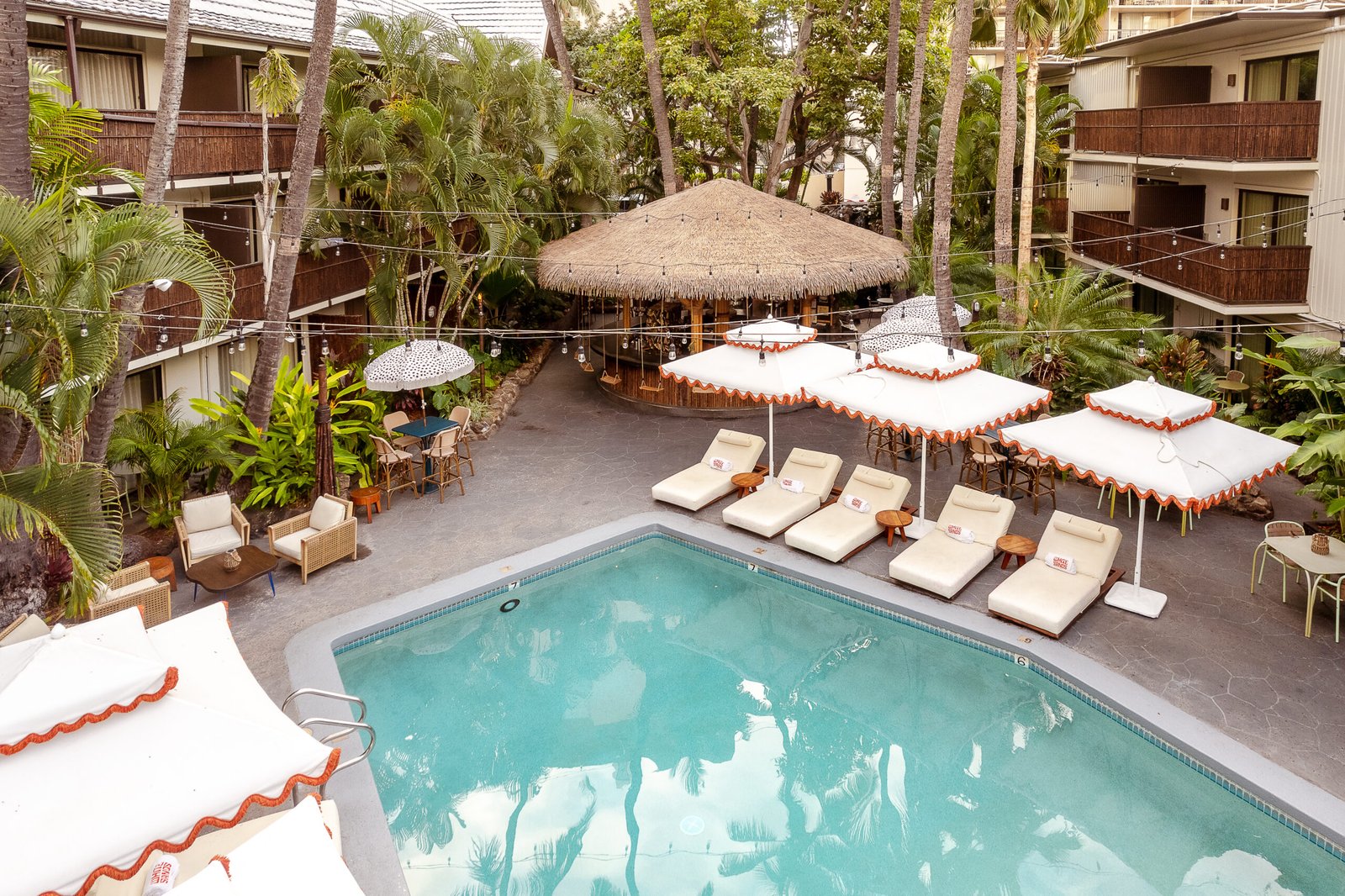 White Sands Hotel, the pool