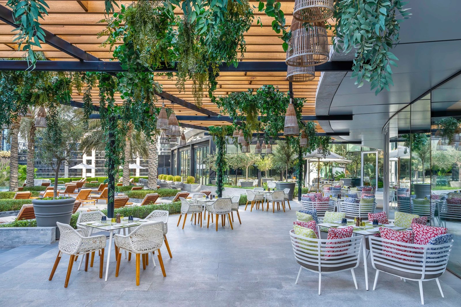 Kempinski The Boulevard Dubai, la brasserie sur le boulevard
