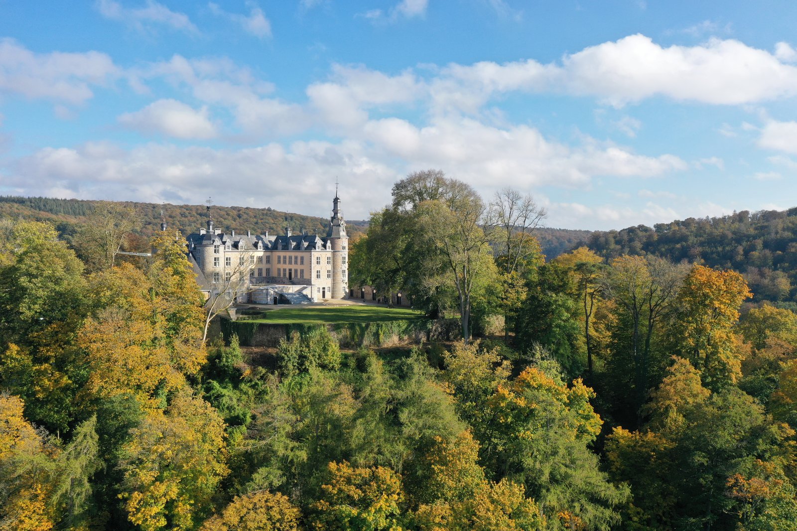 Château de Mirwart, how it began