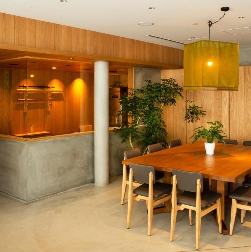 Hotel Ao Kamakura, at the table