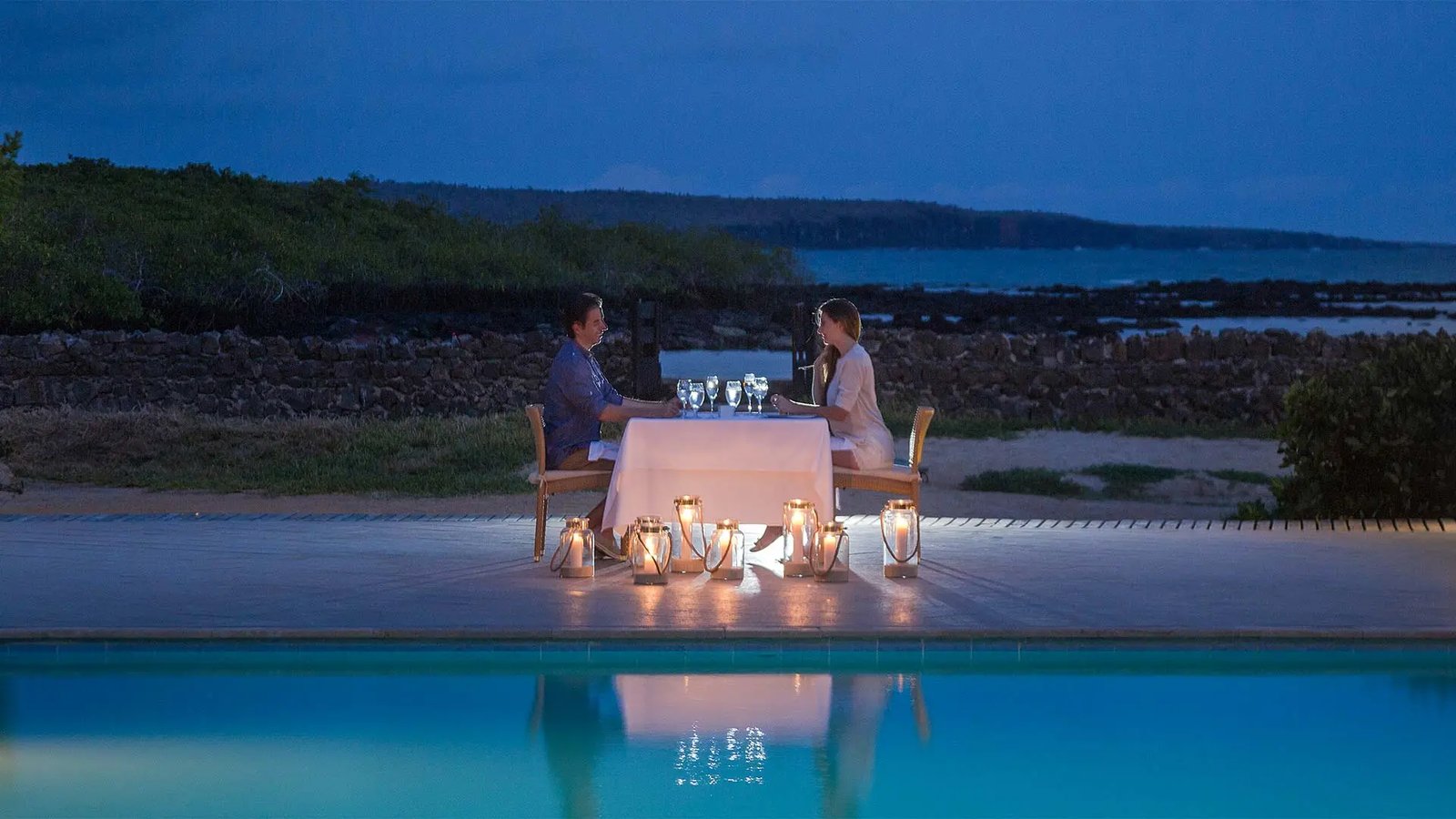 Finch Bay Galapagos Hotel, at the table
