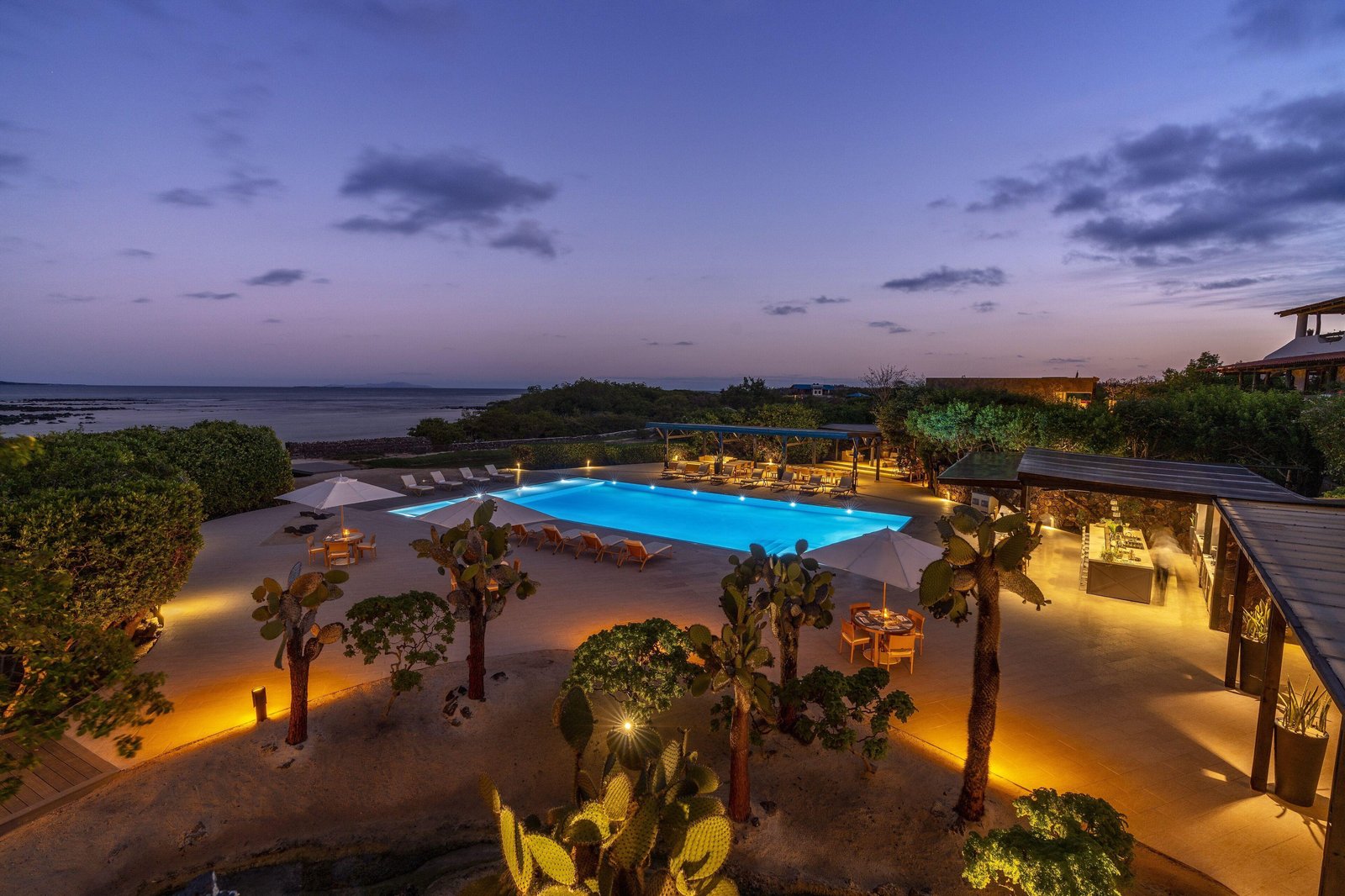 Finch Bay Galapagos Hotel, the pool