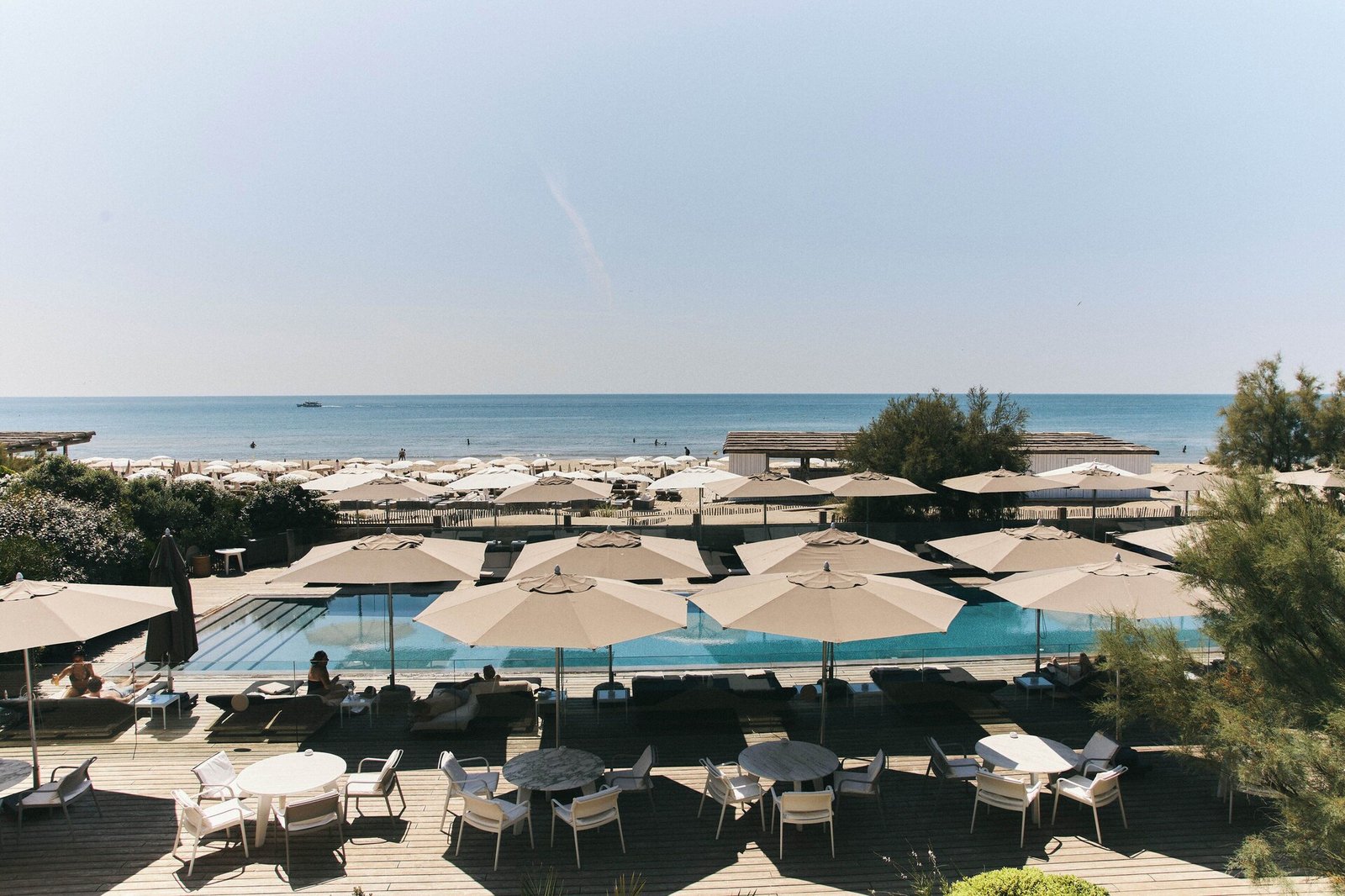Hôtel Plage Palace & Spa, restaurant de l'hôtel plage palace