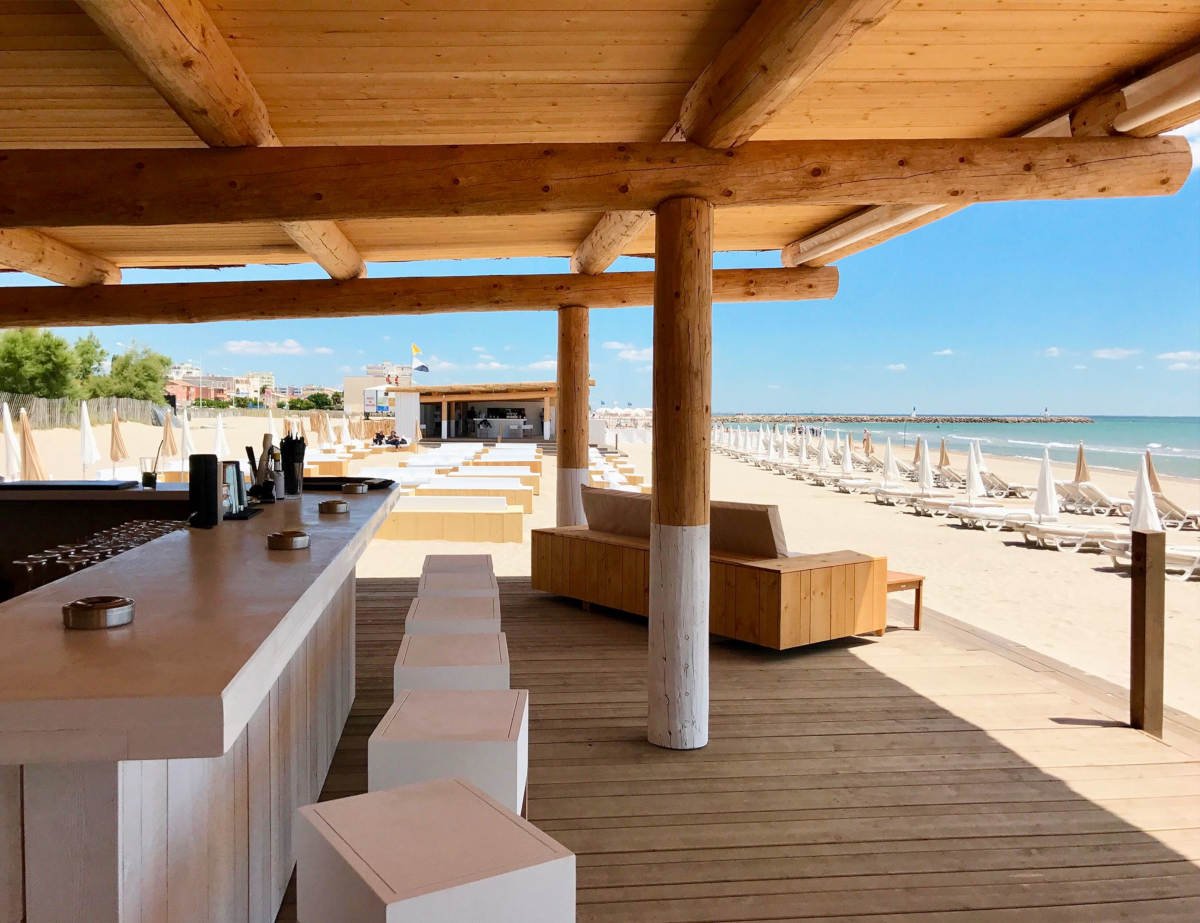 Hôtel Plage Palace & Spa, beach bar & terrace
