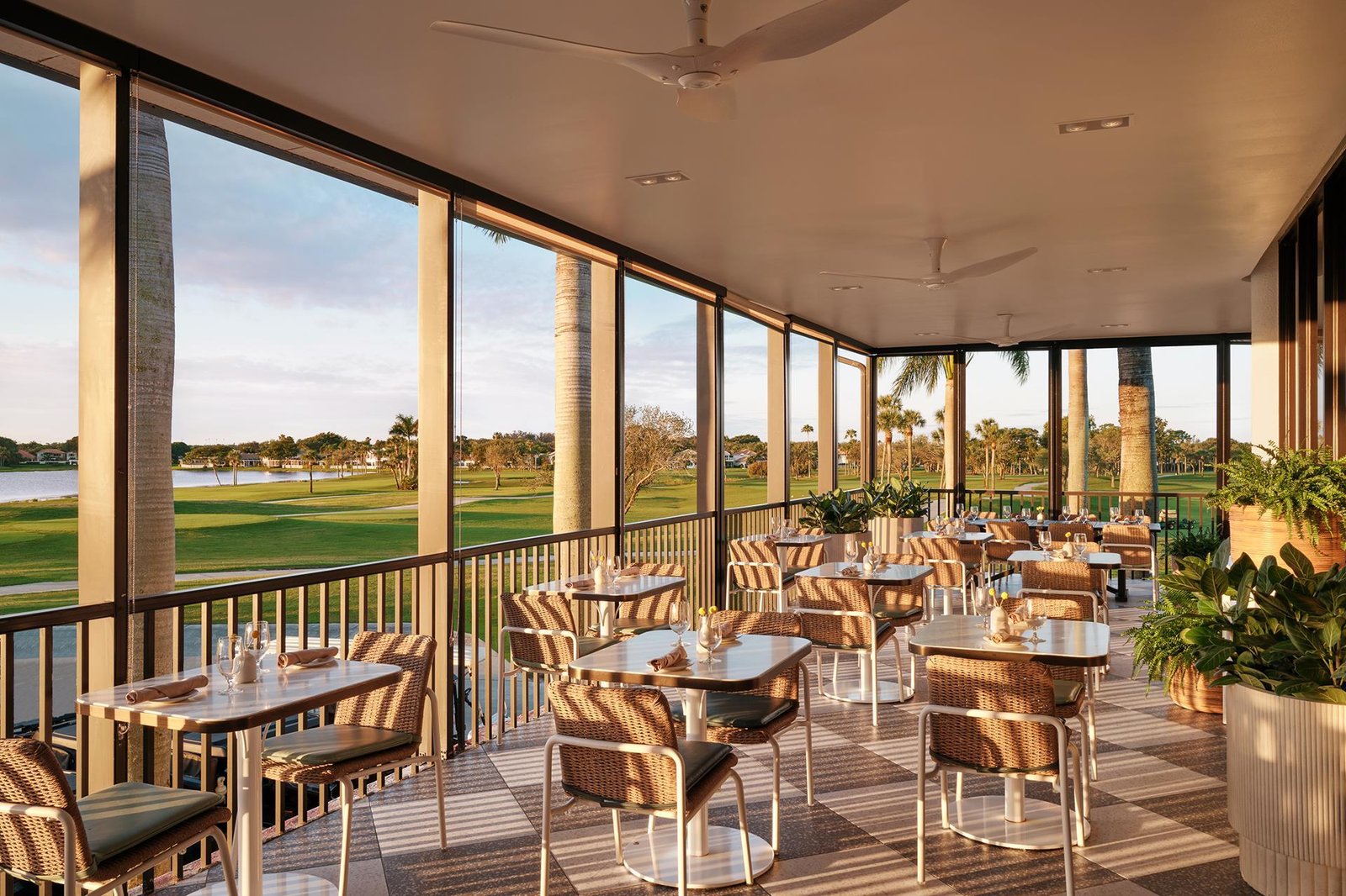 PGA National Resort, at the table