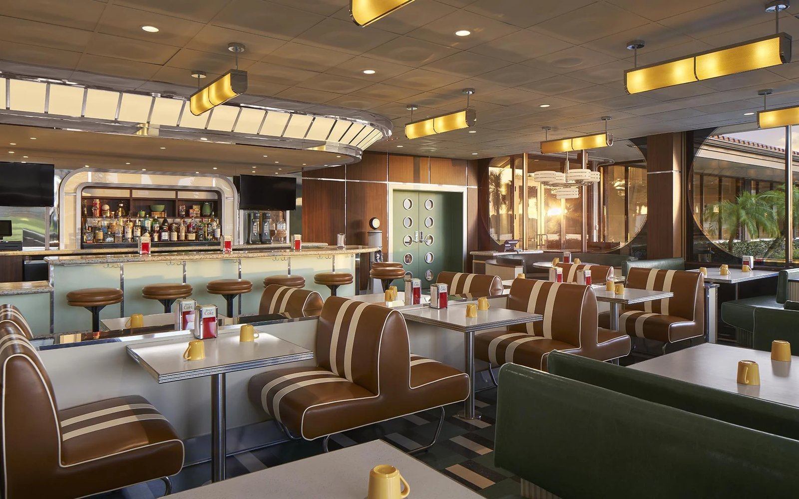 PGA National Resort, at the table