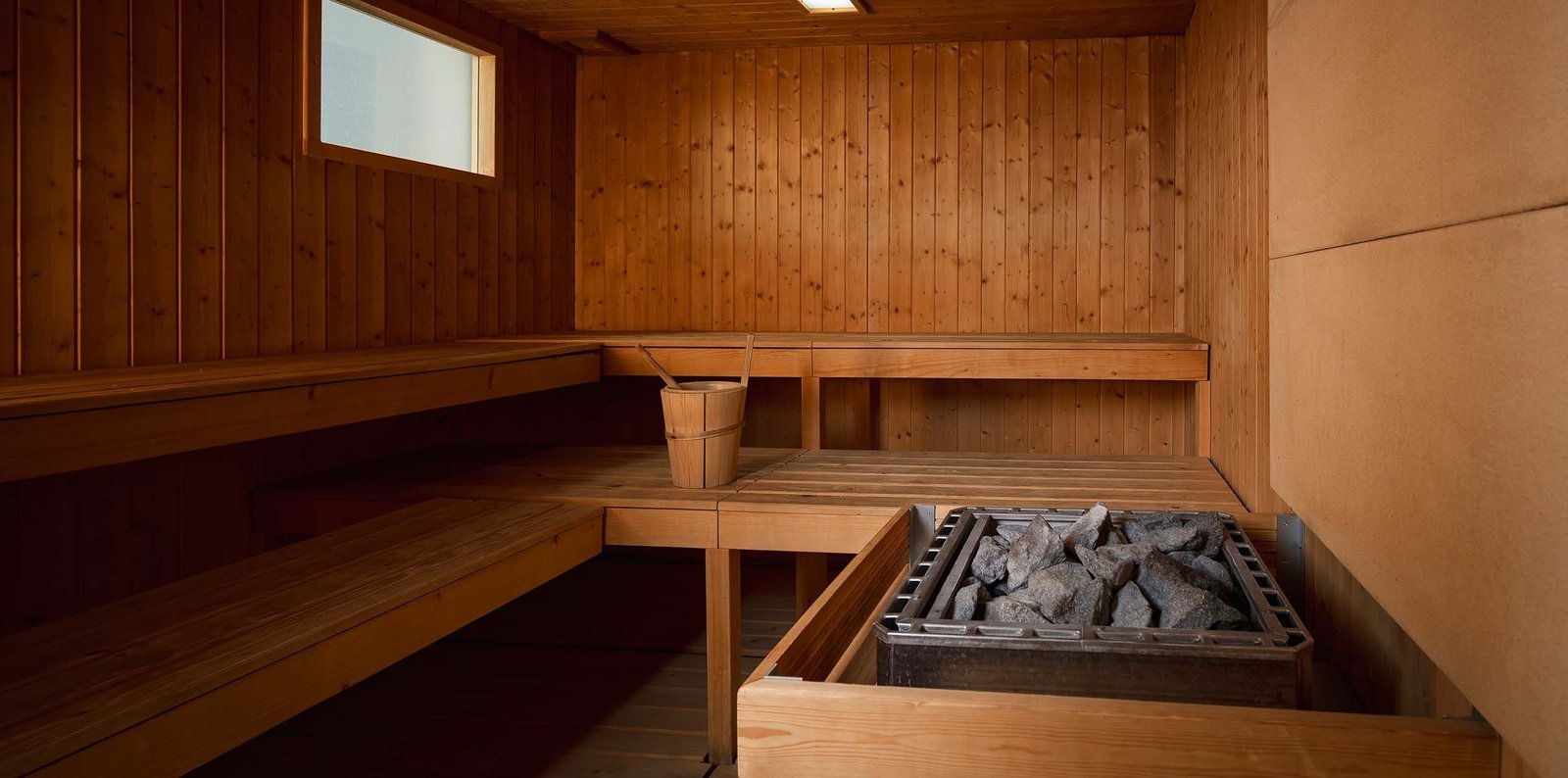 Eden Hotel, the sauna