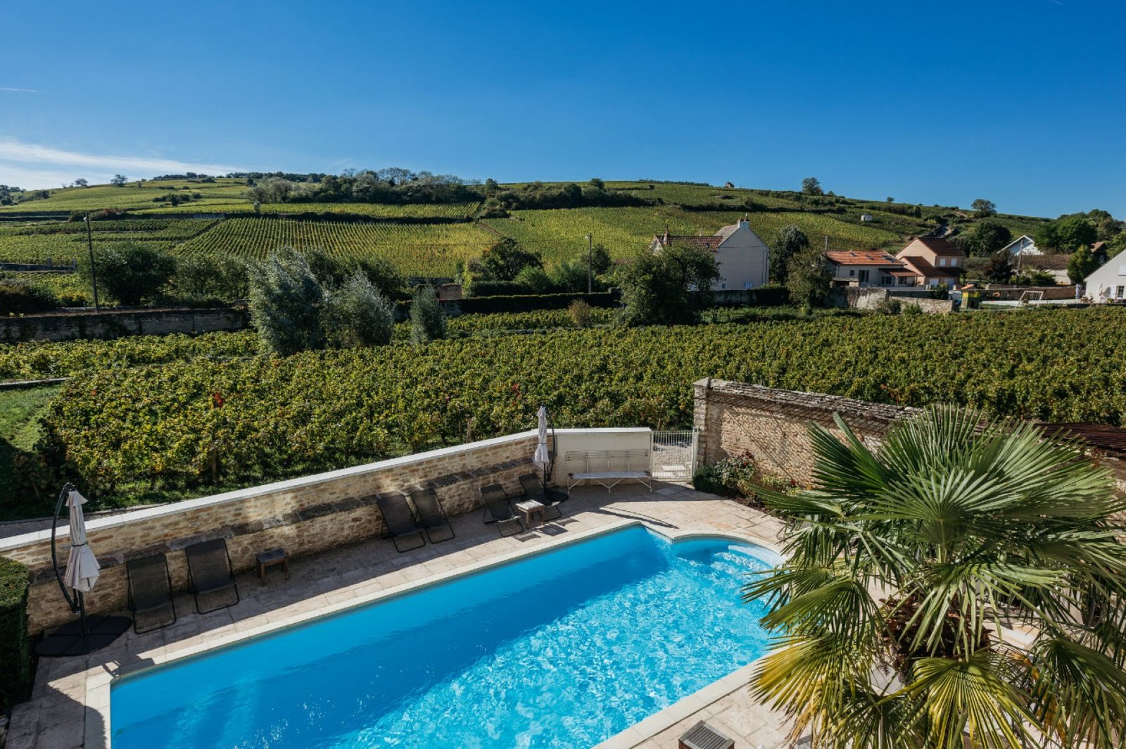 Le Clos du Colombier, the pool