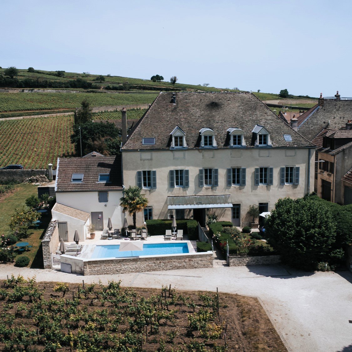 Le Clos du Colombier, the pool