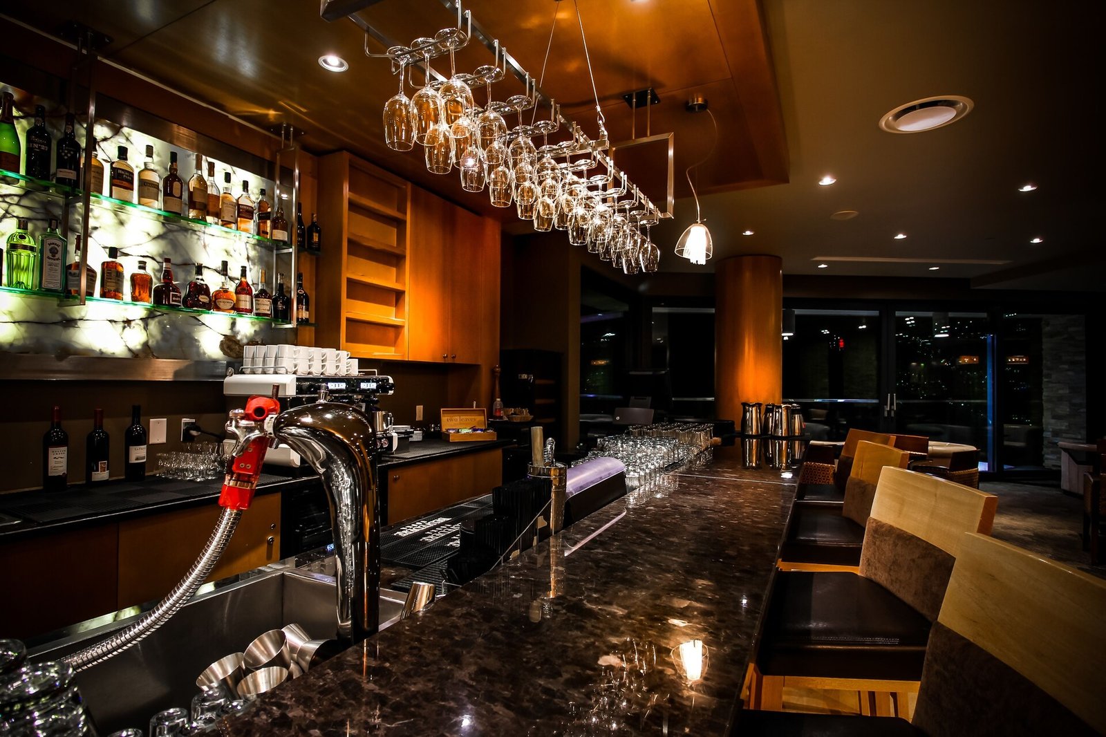 Sparkling Hill Resort Spa, at the table