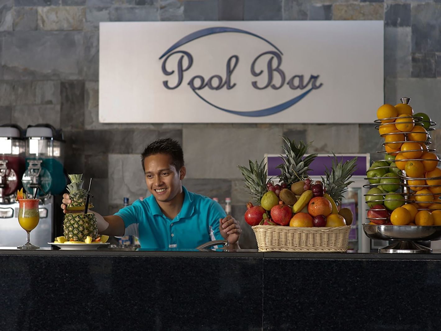 Two Seasons Hotel & Apartments, at the table