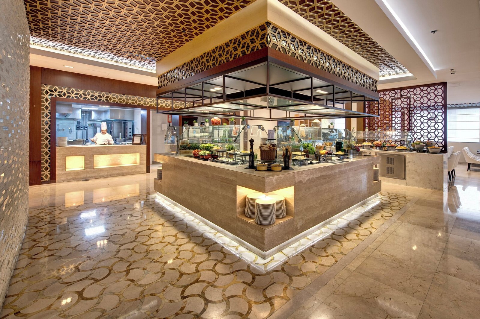 Two Seasons Hotel & Apartments, la terrasse restaurant