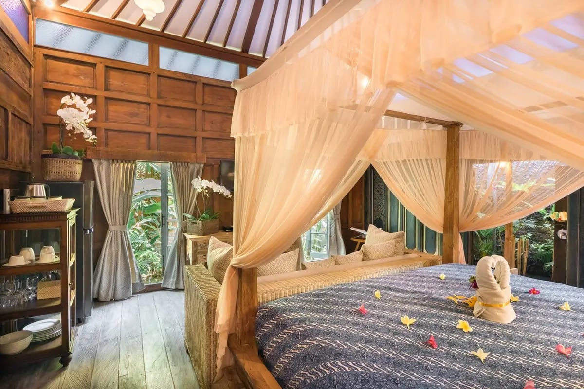 Kampung Kecil, rooms