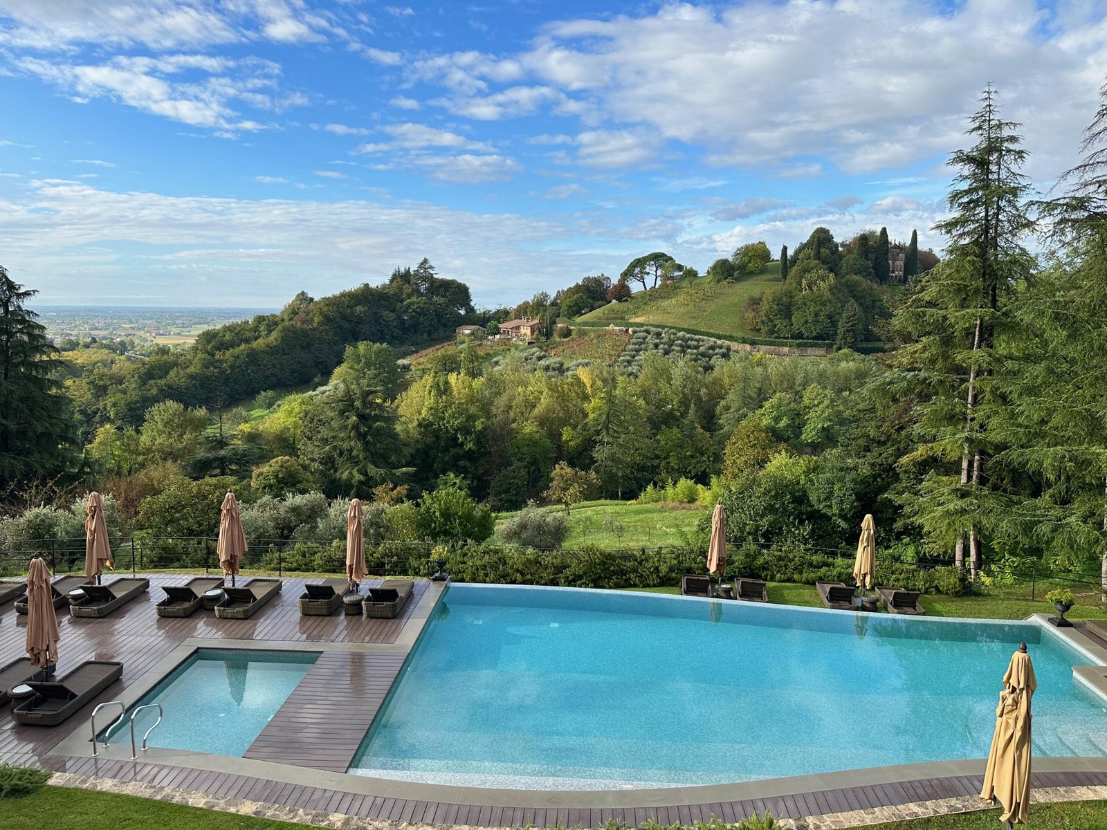 Hotel Villa Cipriani, the pool