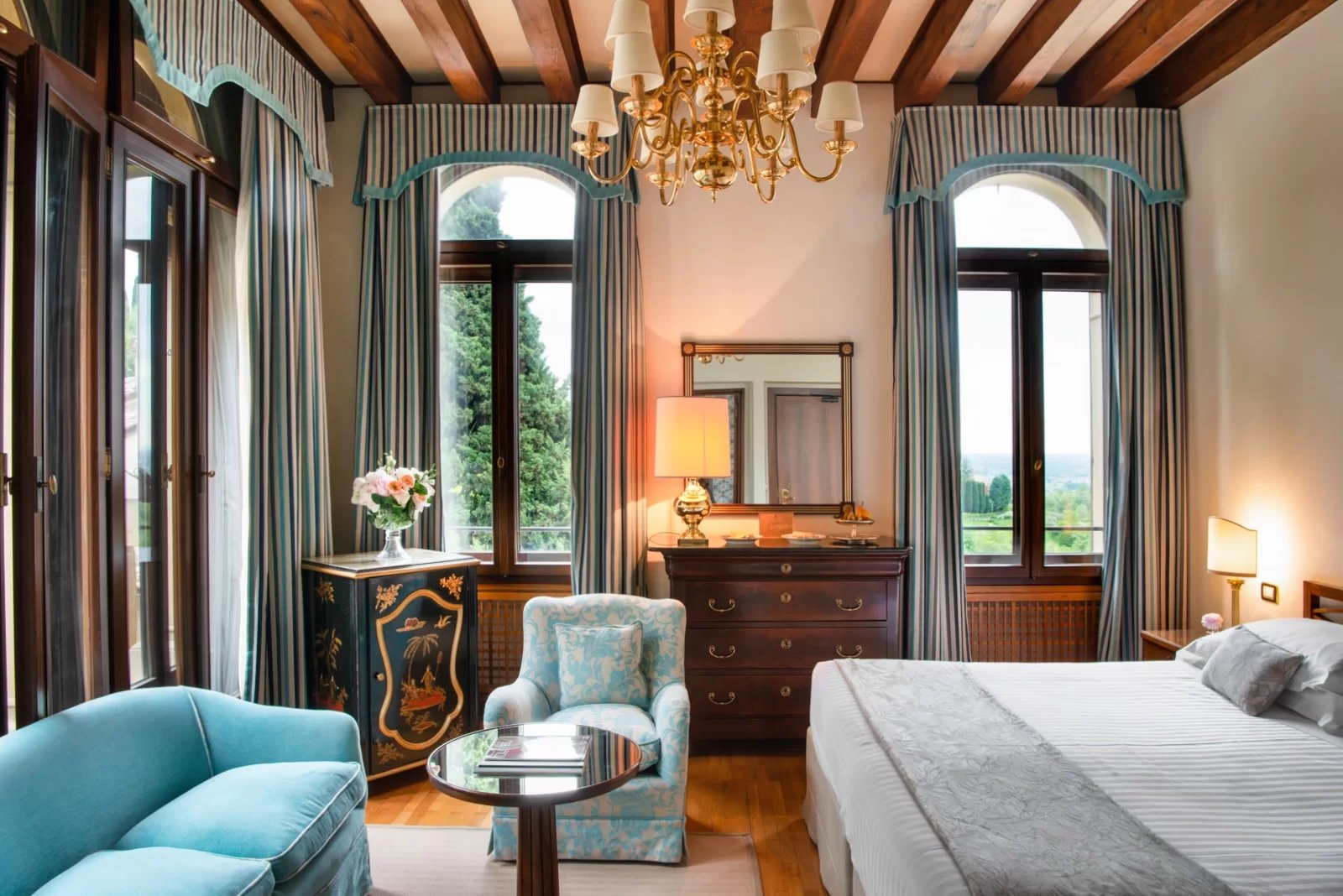 Hotel Villa Cipriani, rooms