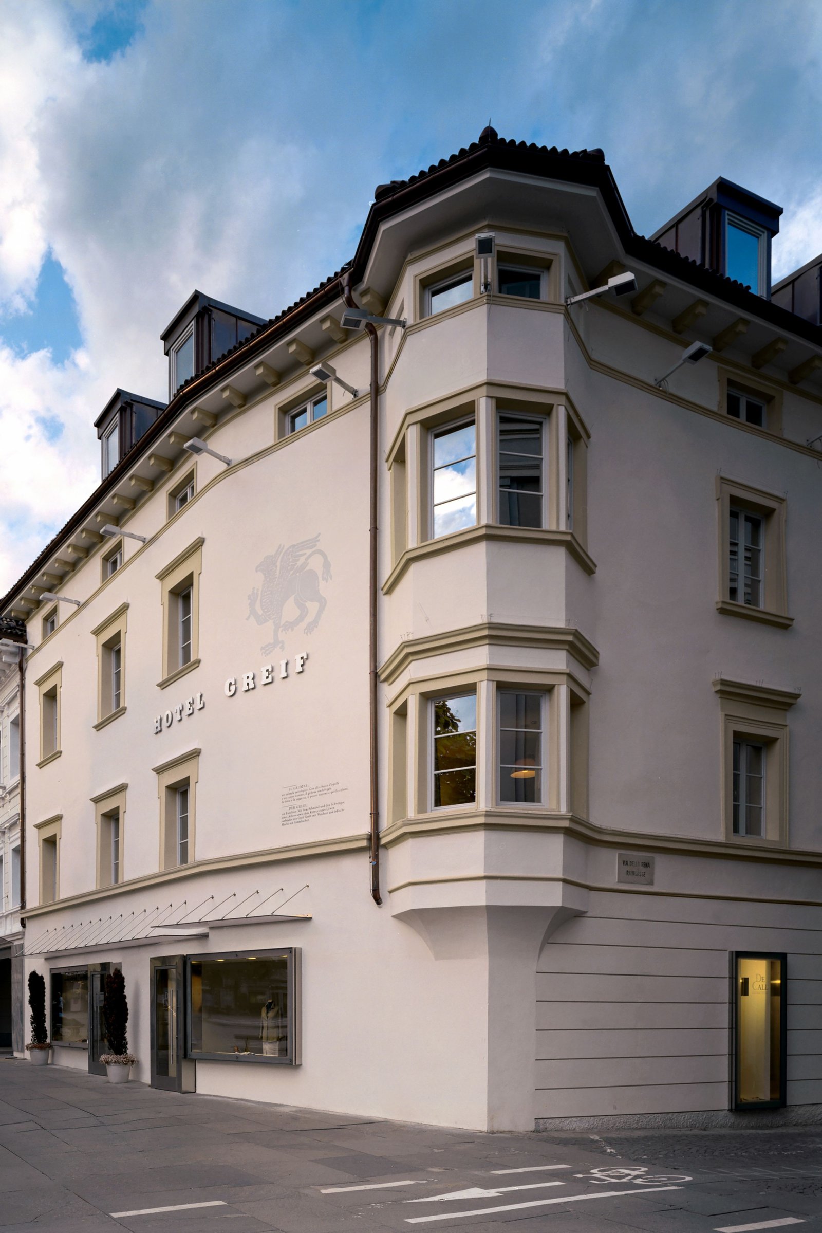 Hotel Greif, how it began