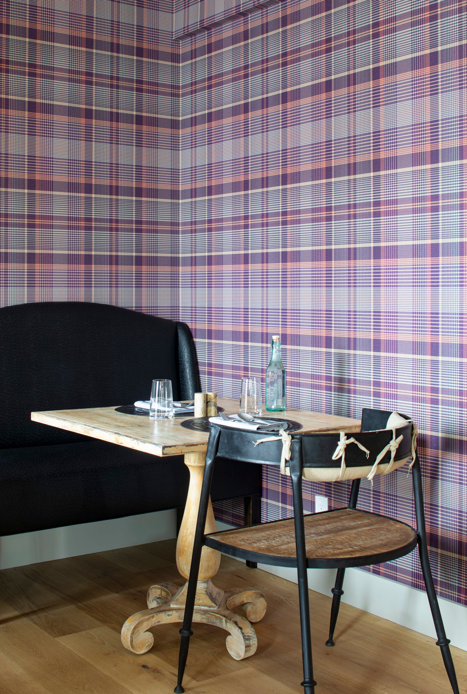 Vaquera House, at the table