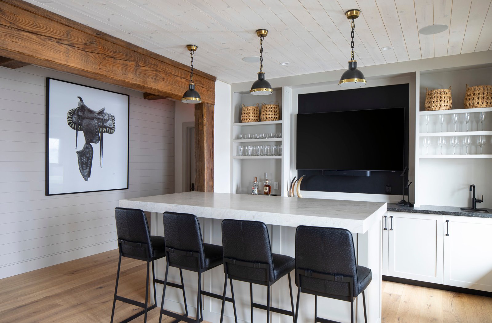 Vaquera House, at the table