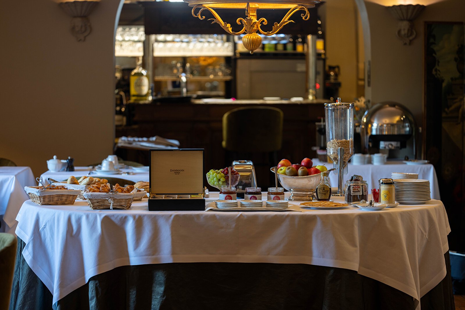 Hôtel Le Sauvage, le restaurant