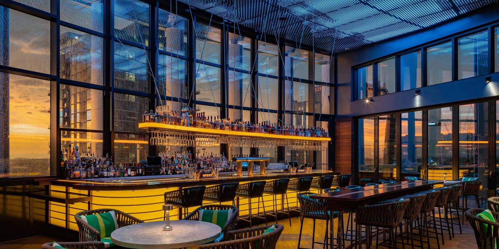 Kimpton Tryon Park Hotel, at the table
