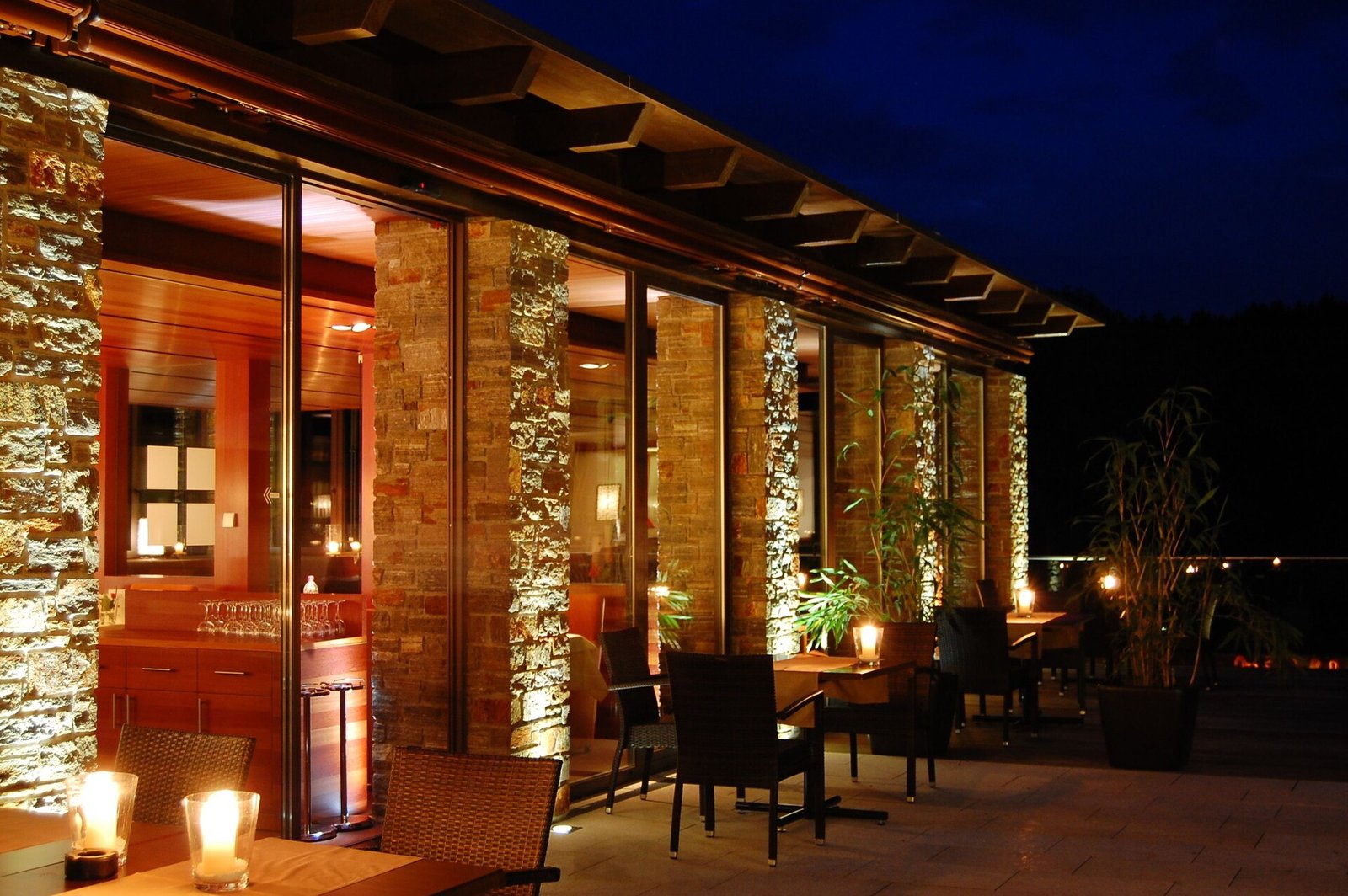 Hotel Lauterbad, at the table