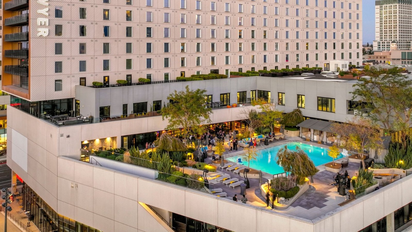 Kimpton Sawyer Hotel, the pool