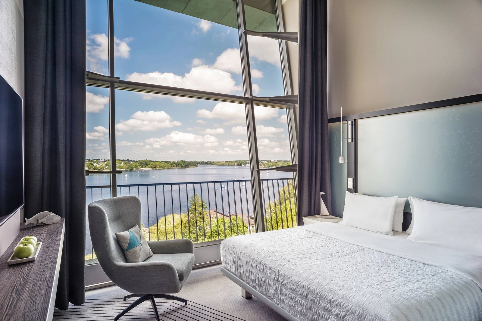 Le Méridien Hamburg, rooms